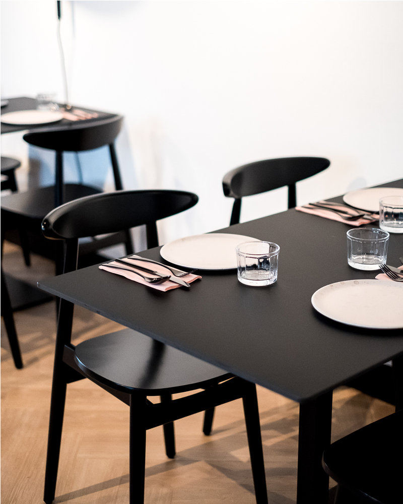 Teo dining chair in Enso boutique hotel