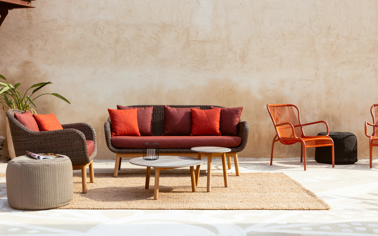 Anton collection, Otto et Loop lounge chair