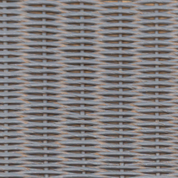 Close-up of Vincent Sheppard Lloyd Loom weave in Grey Wash finish, with subtle two-tone texture	
