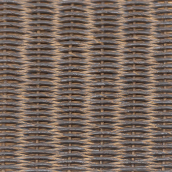 Close-up of Vincent Sheppard Lloyd Loom weave in Grège finish, with natural warm-toned texture	
